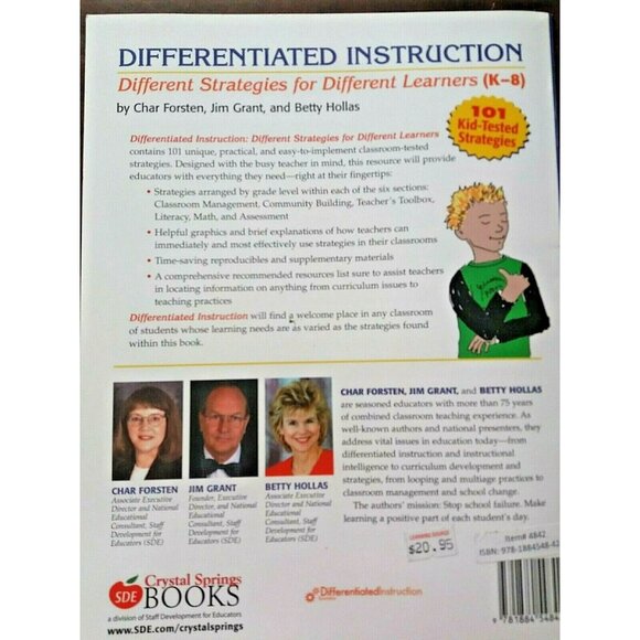 Differentiated Instruction Strategies for Different Learners Teachers Homeschool - Picture 2 of 6